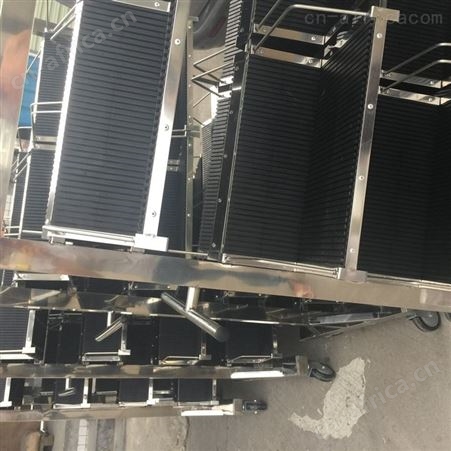 琦琦自动化设备QQGL－20不锈钢防静电挂篮周转车防静电周转车 物料周转车 pcb周转车 车间塑料周转车