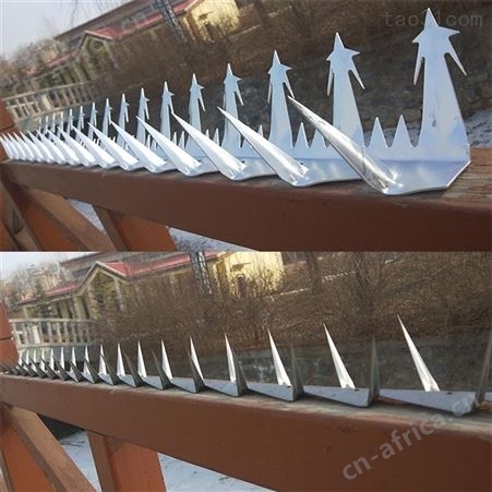 西润小号刺钉价格 楼顶防爬刺钉 围墙顶部防爬刺安装小区庭院防爬刺