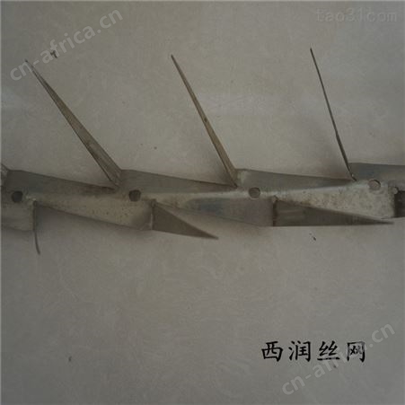 西润小号刺钉价格 楼顶防爬刺钉 围墙顶部防爬刺安装小区庭院防爬刺
