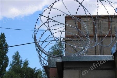 甘肃铁蒺藜 不锈钢刺丝网 小区围墙刀片刺网