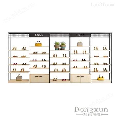 2021新款鞋店鞋架包包货架鞋包包展示架落地式鞋架专卖店定做铁艺童装店橱窗鞋架定制展柜厂