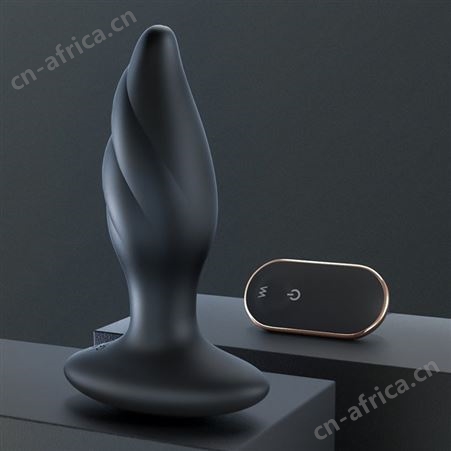斯汉德旋风多频震动遥控转珠肛塞男女sm用品后庭用器具