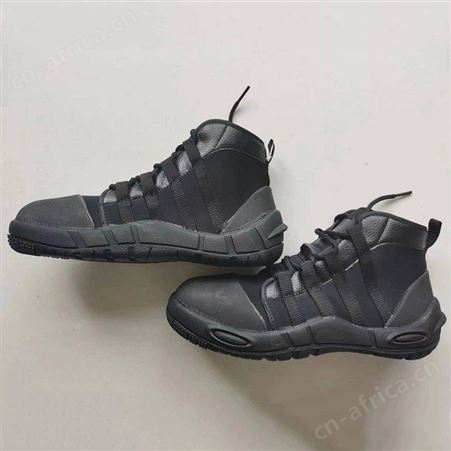水域救援靴防汛冰面消防靴橡胶透气浮潜鞋水陆两用消防靴子继开