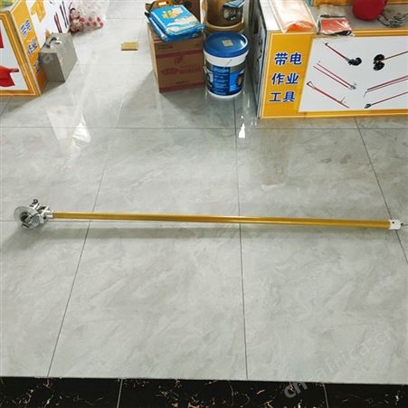铝合金绕线器带电作业绝缘操作杆缠绕器手持式飞轮绕线杆