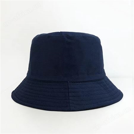 夏季光版纯色时尚渔夫帽子 男女士个性户外休闲遮阳盆帽