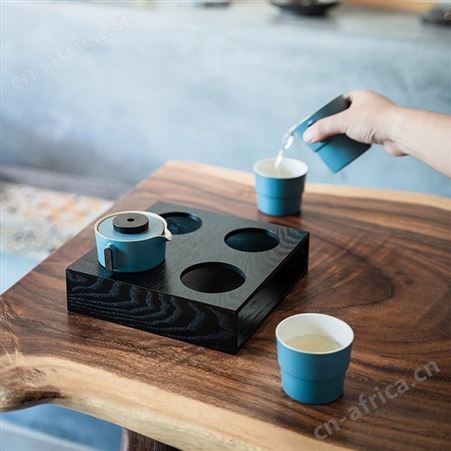 陶瓷功夫茶具套装 万仟堂四季平安茶具套装 办公商务茶具送礼礼品