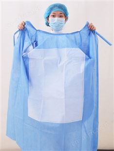 防尘罩衣 独立包装一次性手术衣 无纺布 探视衣