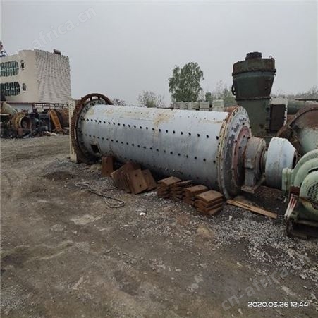 二手球磨机 石灰岩球磨机器 实验室球磨 电机功率130kw