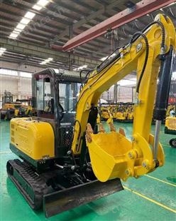 中盛 小号挖掘机小型挖机挖土机微挖新款果园种树开荒抓木柴油