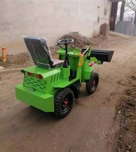 电动四驱 农用小型装载机 轮式小铲车 建筑工地装载设备定制