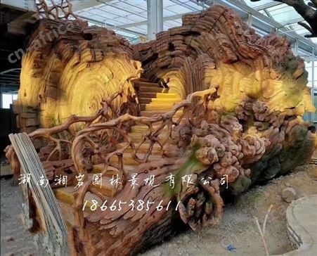 衡阳仿木栏杆公司 假山栏杆公司 假树溶洞公司 仿木栏杆施工队