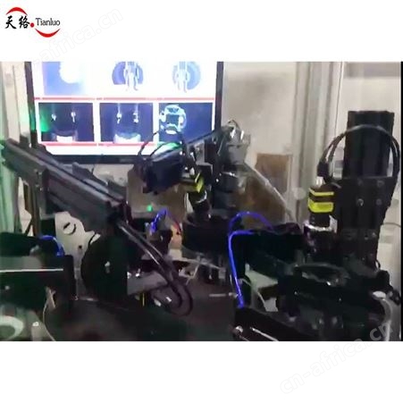天络自动化机械设备转盘式CCD检测机器生产线非标定制
