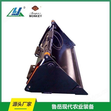 多功能组合铲厂家 滑移装载机附具生产  多功能组合铲