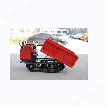 多功能履带运输车 1吨果园农场用小型爬山虎 液压自卸式农用车