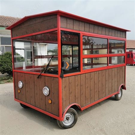 源兴步行街商业街摆摊地摊早餐车快餐车多功能小吃车