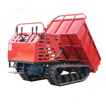 爬山虎山地果园小型农用履带运输车5吨全地形自卸车