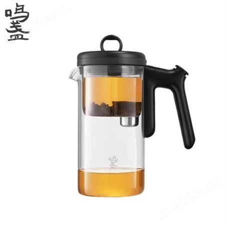 鸣盏飘逸杯玻璃茶具高硼硅冲茶器MZ-8003 企业送礼团购 一件代发