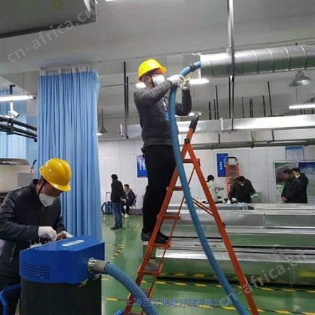 江苏盐城市酒店空调箱新风系统管道清洗除尘