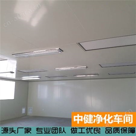 中健集团 gmp净化车间 电子食品洁净车间 实验室一体化净化工程