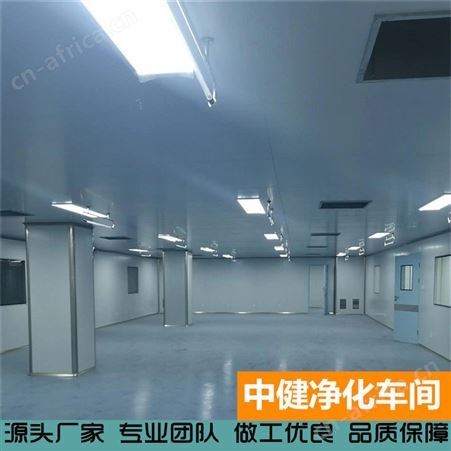 中健集团 定制设计百级无尘车间 无菌净化无尘洁净装修