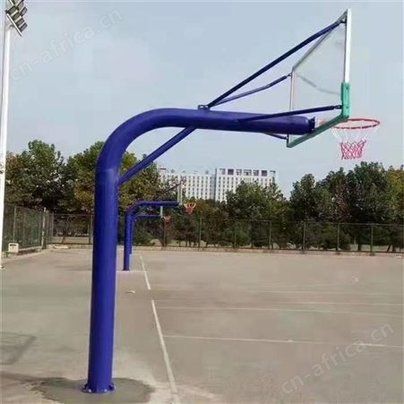 华丽体育篮球架平箱篮球架标准仿液压比赛篮球架厂家成人户外学校篮球场