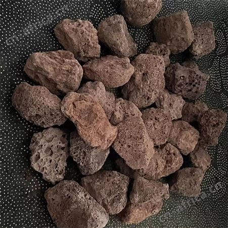 黛通 天然红火山石颗粒火山岩 植物料铺面石多肉营养土鱼缸水族