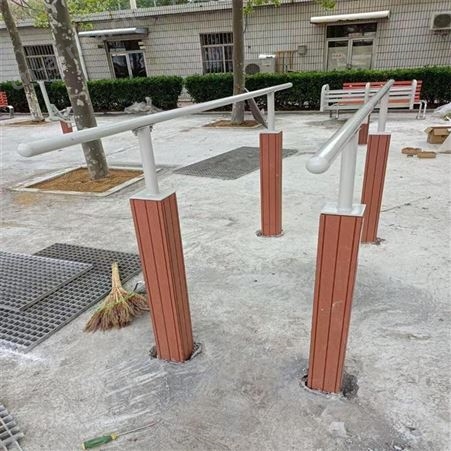 华丽体育户外健身路径组合小区公园运动娱乐健身器材 室外塑木健身器材