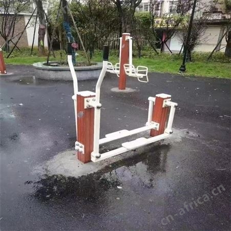 华丽体育结实耐用锻炼臂力脚力划船机户外运动健身器材用品健身路径
