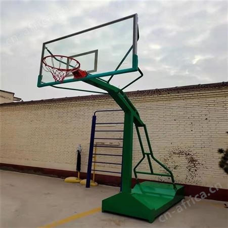 华丽体育箱体篮球架厂家室外篮球架成人单位手动液压篮球架电动液压篮球架