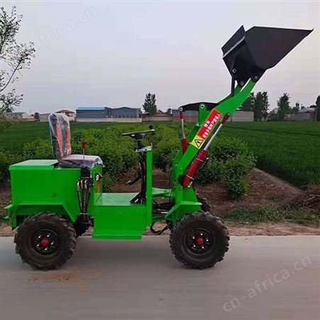 农用电动小铲车 工地推土运输装载机 粮食运输电动小铲车 巧夺