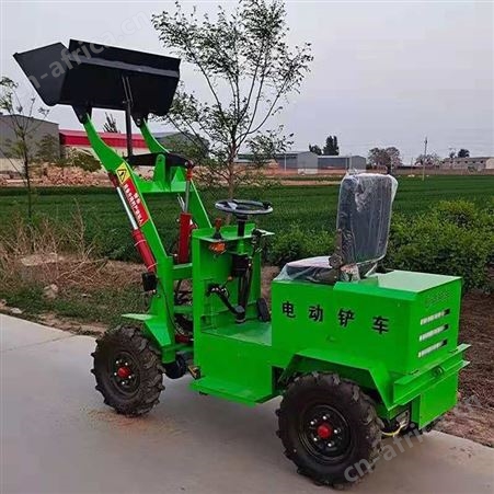 农用电动小铲车 工地推土运输装载机 粮食运输电动小铲车 巧夺