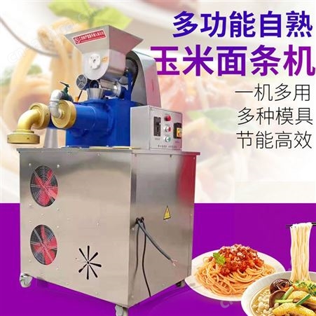 自熟玉米面条机 商用多功能杂粮面条机 全自动冷面米线机 巧夺