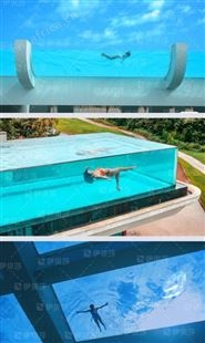贵州民宿游泳池，生态游泳池.钢化玻璃池伊贝莎