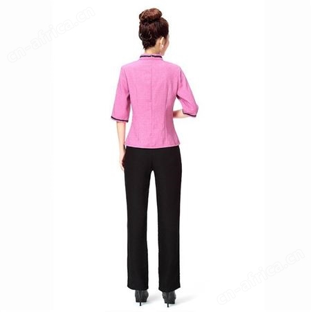 郁金香 按摩技师服 酒店工作装 茶馆工作服装