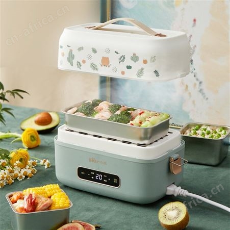 Bear小熊DFH-B15Q1电热饭盒可插电加热上班族便携式蒸煮热饭器