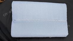 布笍姿空气纤维4D聚烯烃弹性体透气排湿芯材可水洗10-6-8波浪枕