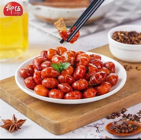 麻辣小龙虾柳伍龙虾尾700g*4盒潜江特产柳五麻辣小龙虾旗舰