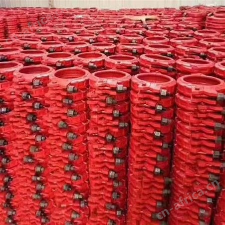 瑞鑫达混凝土泵车管卡快速铸造烤漆固定管扣80/100/125高低压