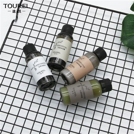 两面针TOUREL途悦30ml白茶洗发水酒店民宿一次性客房洗沐用品定制