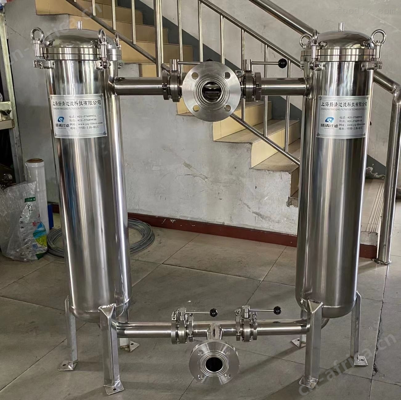 不锈钢袋式双联过滤器 过滤机/器