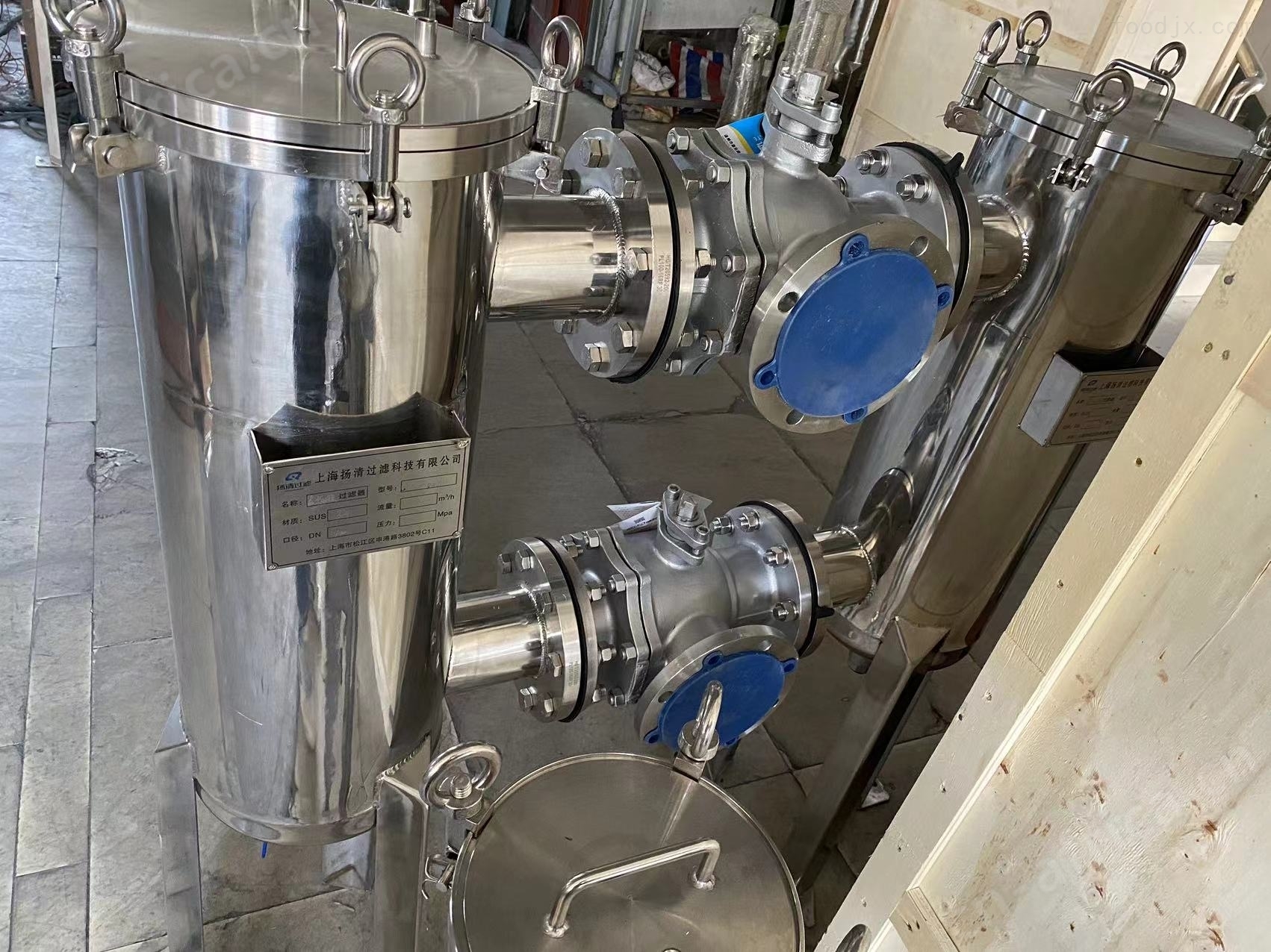 不锈钢袋式双联过滤器 过滤机/器