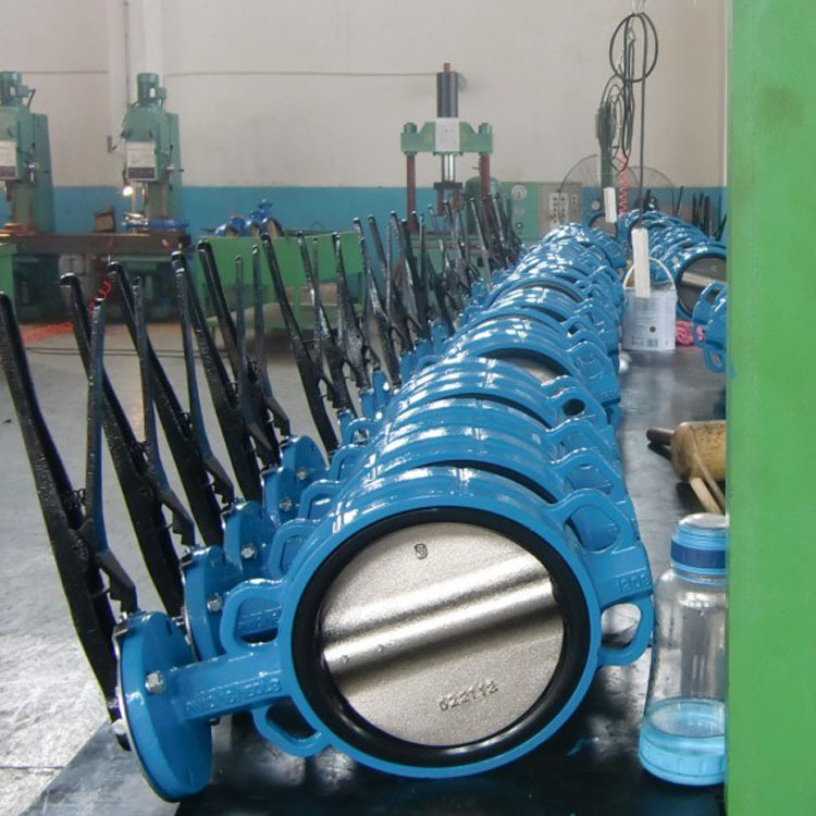 手柄软密封蝶阀