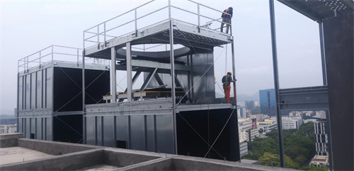 冷却水塔是怎样进行工作的(冷却水塔怎么降噪音)